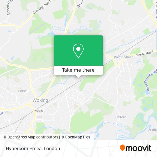 Hypercom Emea map