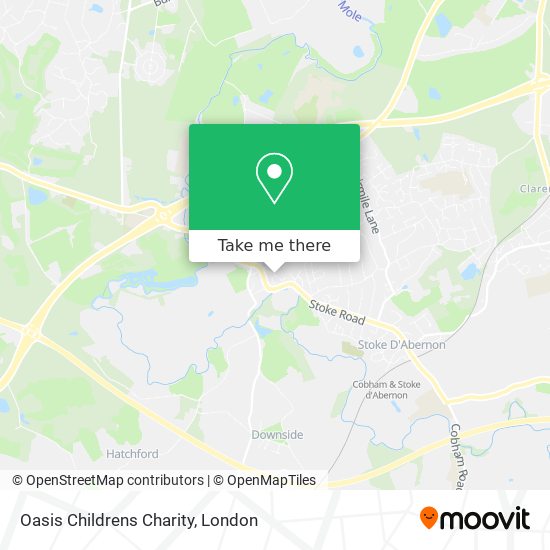 Oasis Childrens Charity map