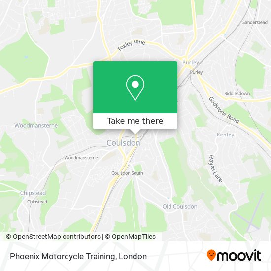 Phoenix Motorcycle Training map