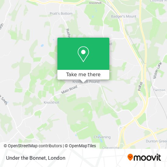 Under the Bonnet map