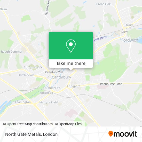 North Gate Metals map