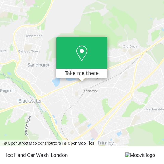 Icc Hand Car Wash map
