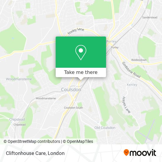 Cliftonhouse Care map