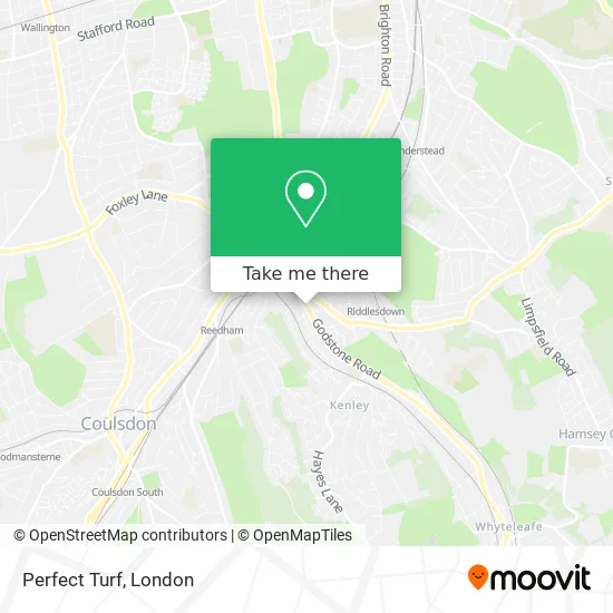 Perfect Turf map
