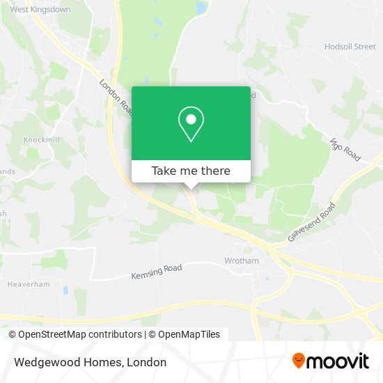 Wedgewood Homes map