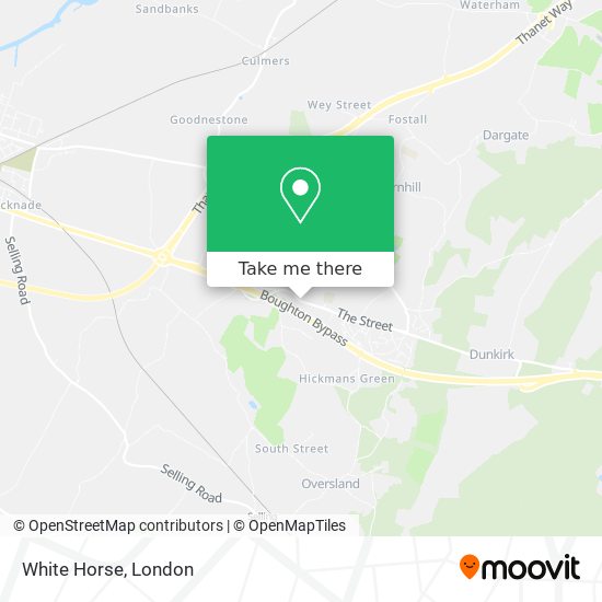 White Horse map