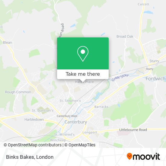 Binks Bakes map