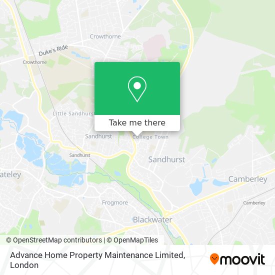 Advance Home Property Maintenance Limited map