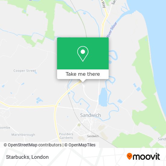 Starbucks map