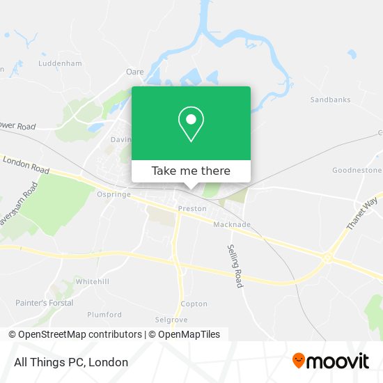 All Things PC map