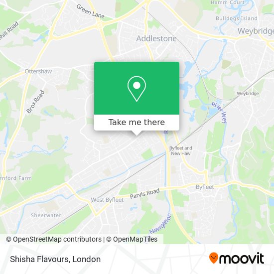 Shisha Flavours map