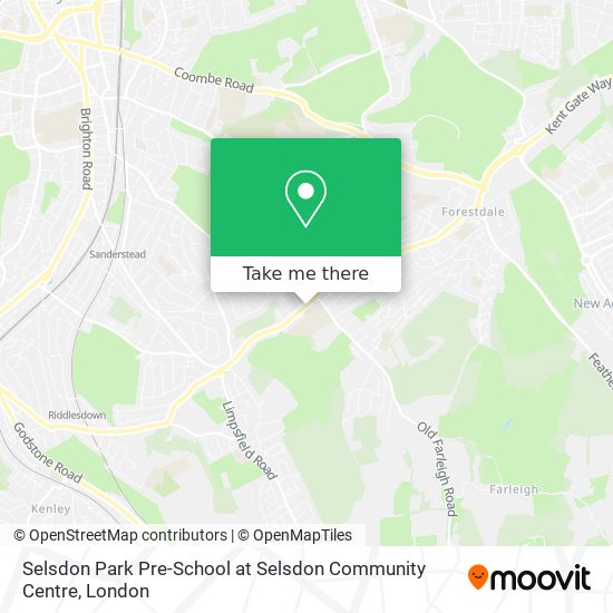 Selsdon Park Pre-School at Selsdon Community Centre map