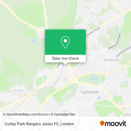 Curley Park Rangers Junior FC map