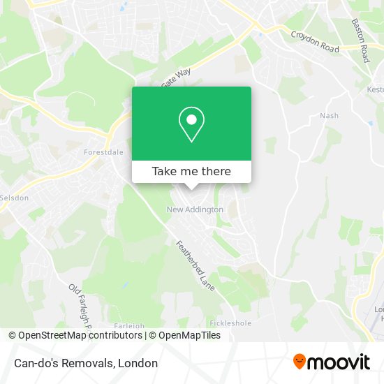 Can-do's Removals map