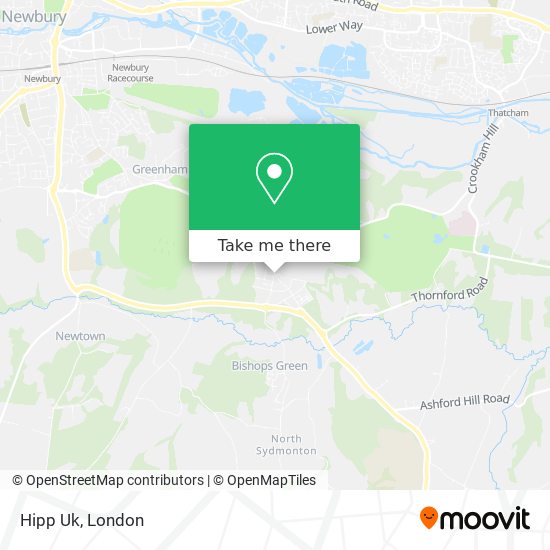 Hipp Uk map