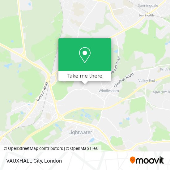 VAUXHALL City map