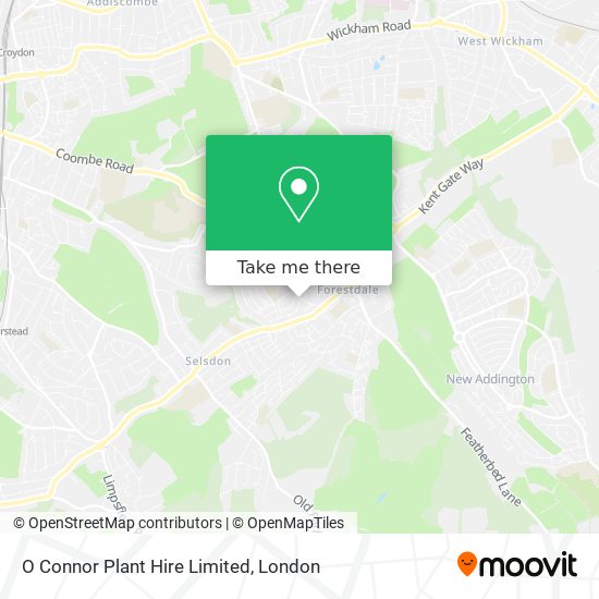 O Connor Plant Hire Limited map