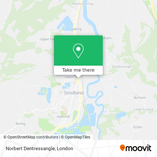 Norbert Dentressangle map