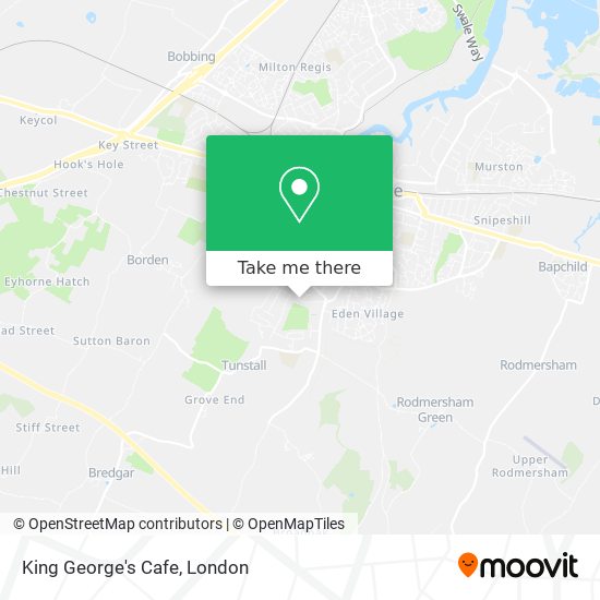 King George's Cafe map