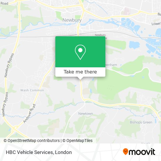 HBC Vehicle Services map