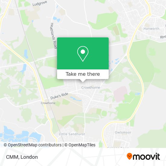 CMM map