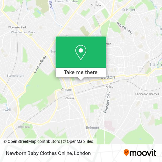 Newborn Baby Clothes Online map