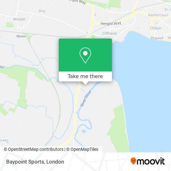 Baypoint Sports map