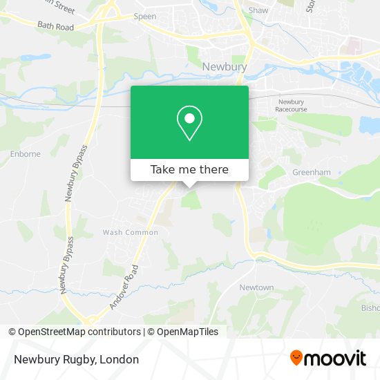 Newbury Rugby map