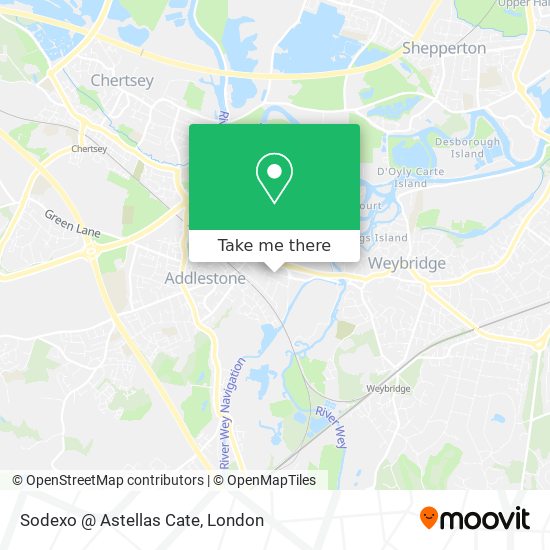 Sodexo @ Astellas Cate map