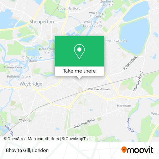 Bhavita Gill map