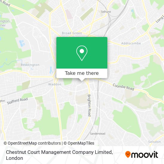 Chestnut Court Management Company Limited map