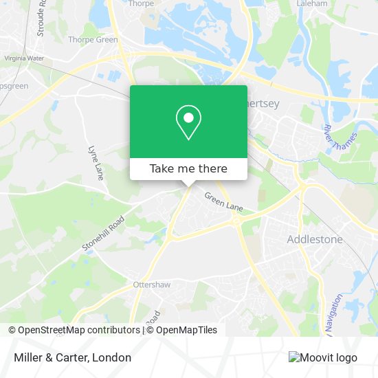Miller & Carter map