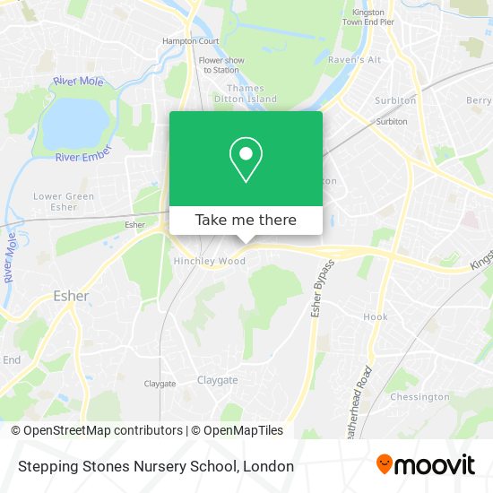Stepping Stones Nursery School map
