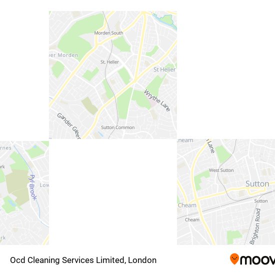 Ocd Cleaning Services Limited map