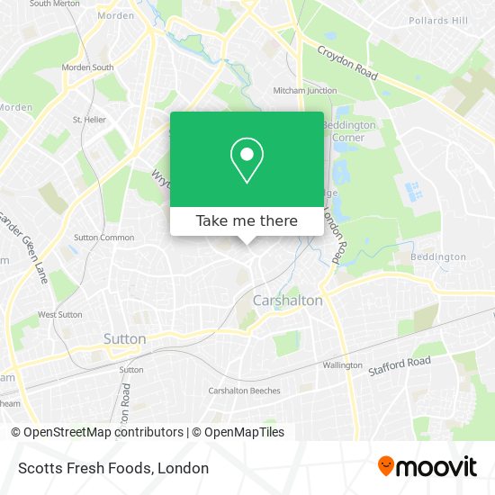 Scotts Fresh Foods map