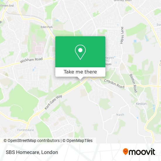 SBS Homecare map
