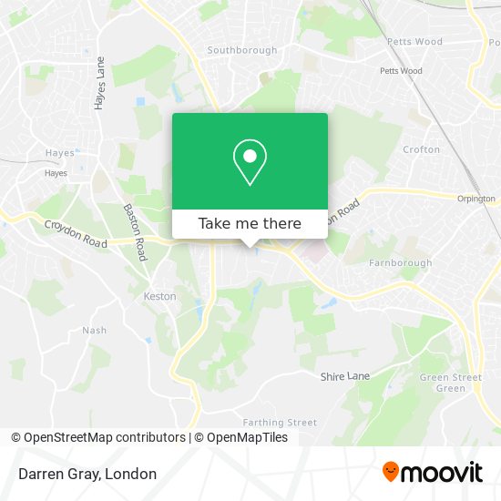 Darren Gray map