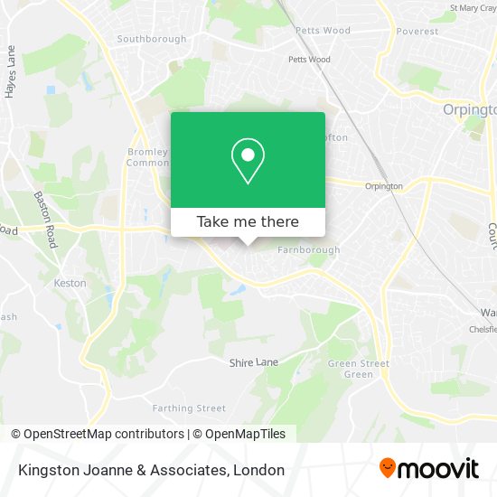Kingston Joanne & Associates map