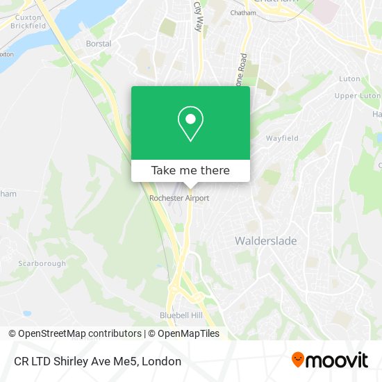 CR LTD Shirley Ave Me5 map