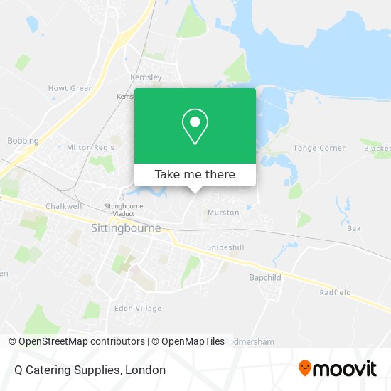 Q Catering Supplies map