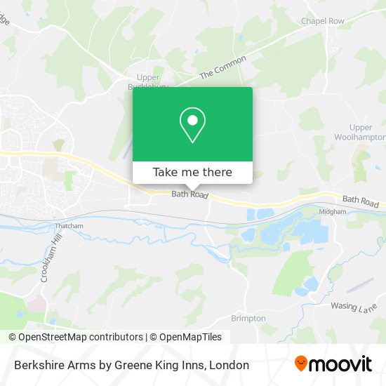 Berkshire Arms by Greene King Inns map