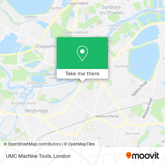 UMC Machine Tools map