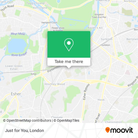 Just for You map