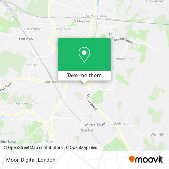 Moon Digital map