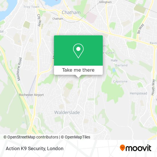 Action K9 Security map