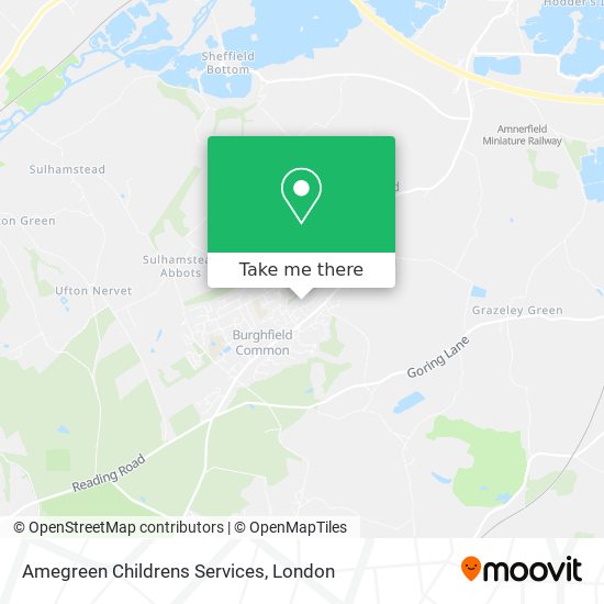 Amegreen Childrens Services map