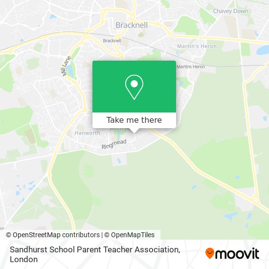 Sandhurst School Parent Teacher Association map