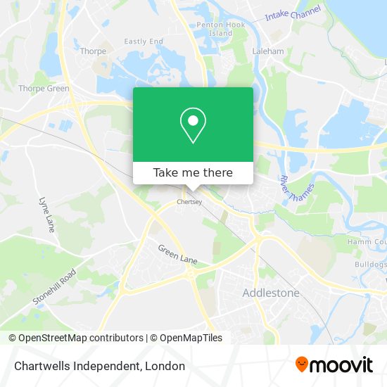 Chartwells Independent map