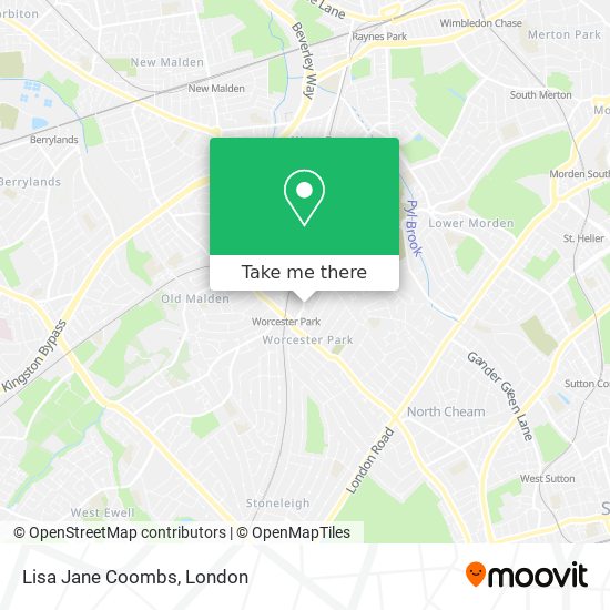 Lisa Jane Coombs map