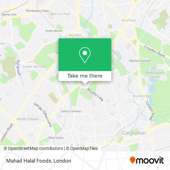 Mahad Halal Foods map